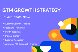 create a go to market GTM strategy for your startup or saas