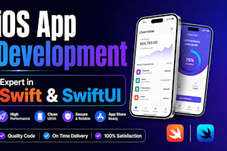 build mobile app, ios app development, app creation in swift, ios app developer