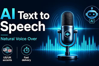 create realistic text to speech ai voice over
