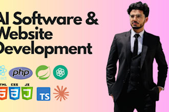 do ai powered websites