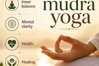 guide you in mudra yoga and meditation for physical and mental wellness