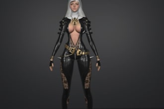 fix, rig, edit and convert 3d model for mmd, vrchat vrm vroid gmod