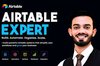 build or fix your airtable system, database, and automations