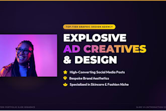 design professional social media posts and ad creatives