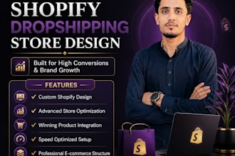 build an automated shopify dropshipping store
