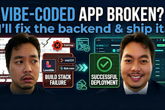 fix, debug and deploy your lovable, replit, bolt ai app