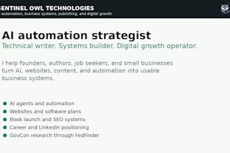 build an ai powered website or software workflow