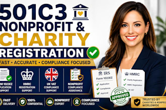 nonprofit UK charity charity setup charity compliance cio 501c3 nonprofit