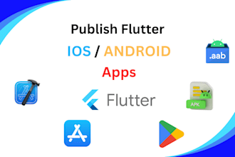 upload and publish your flutter app to google play and app store