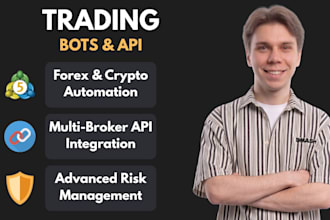 build custom python trading bots for binance and tradingview