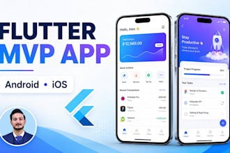 build a flutter mvp mobile app for your startup