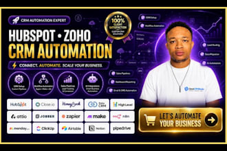 hubspot close io honeybook zoho zapier jobber gohighlevel attio crm automation