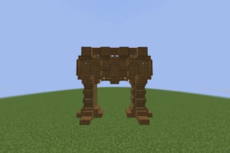 make minecraft builds for you