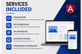 build angular ssr web apps for better SEO performance
