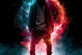 design album or single cover art