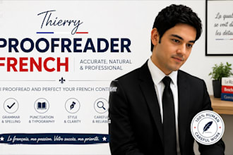 proofread and correct your french texts