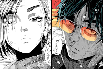 create beautiful romance manga comic pages