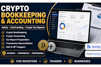 do crypto bookkeeping, accounting and crypto tax report in koinly
