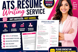 write ats resume writing professional CV resume cover letter