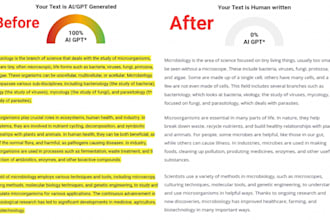manually rewrite paraphrase or humanize ai content