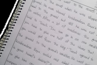 write a letter with my beautiful hand writing