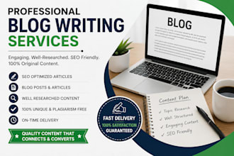 write blog post and article
