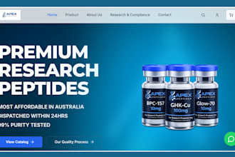 build fda compliant peptide website peptide website research peptide website