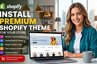 install premium shopify themes for your store