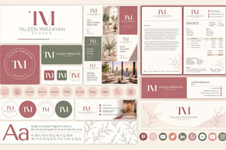 design minimalist logo, brand identity, and branding kit