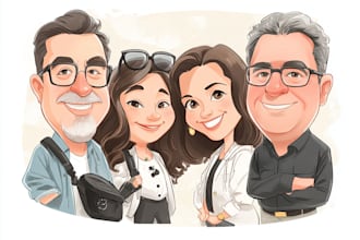 draw caricatures from photos