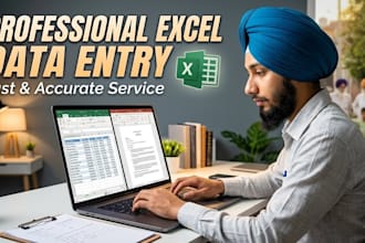 do excel data entry, data entry, pdf to excel data entry