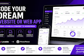 build your ai dashboard or internal tool with lovable ai