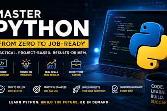 teach you python programming from beginner to advanced