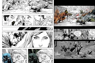 create adventure manga comic pages with dynamic storytelling