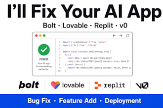 debug and deploy your bolt lovable replit and ai generated app