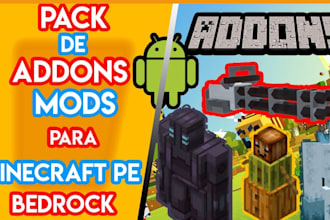 minecraft addon, plugin for bedrock or mod minecraft for fabric, forge, neoforge