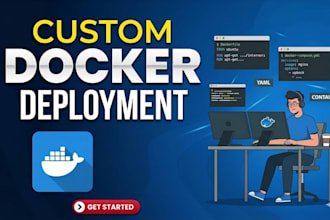 containerize your application on docker, linux or AWS