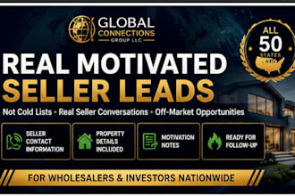 provide motivated seller leads for real estate wholesalers