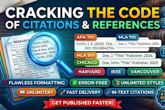 format citations and references in apa mla chicago harvard