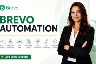 design brevo email marketing campaigns and automation workflows