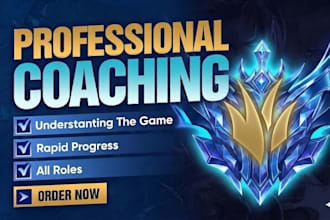 be your professional lol jungle coach and tracking guide newcomer discount