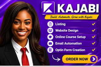 build kajabi website kajabi online course kajabi sales funnel kajabi automation