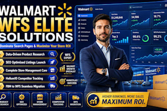 do walmart wfs product research, listing optimization, and SEO