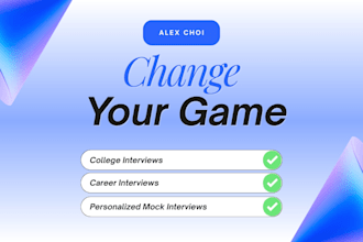 be the game changer of your next interview