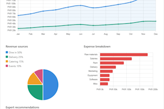 create financial reports for business