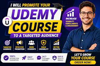 do udemy online course promotion udemy course marketing udemy sales funnel setup