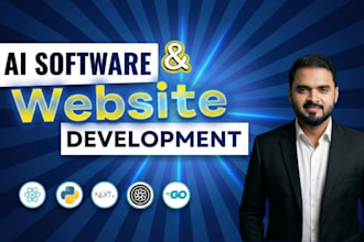 develop custom ai web applications and saas software