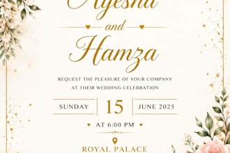 design wedding and invitation cards
