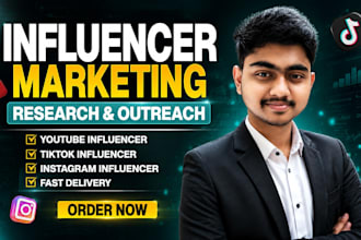 find best instagram, youtube and tiktok influencer list for influencer marketing