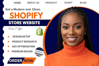 build shopify store design redesign shopify store e commerce dropshipping store